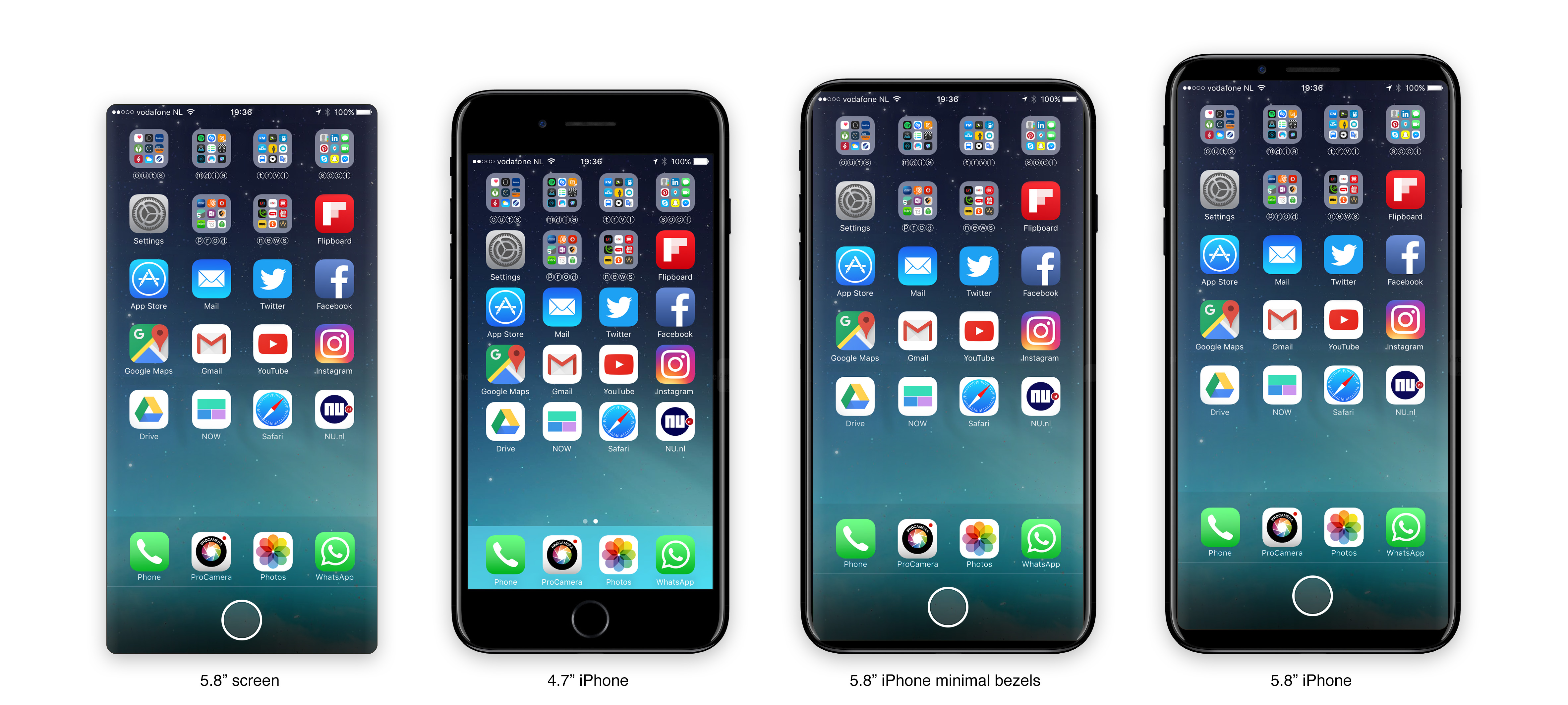 Pics 5 8 Iphone 8 Will Definitely Be Bigger Than 4 7 Iphone Macrumors Forums