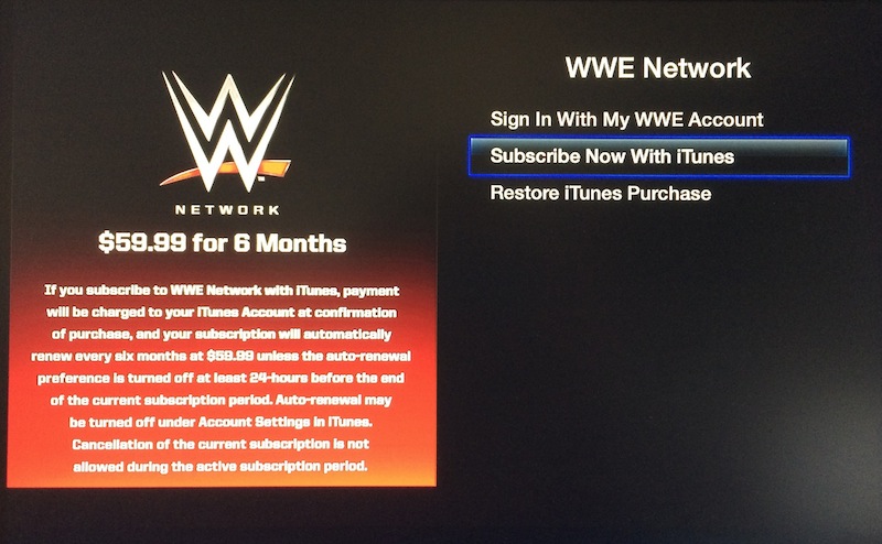 World Wrestling Entertainment Channel Now Available for iOS and Apple TV |  MacRumors Forums