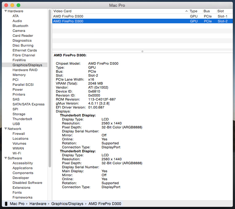 Mac Pro Late 13 Gpus And Display Numbering Macrumors Forums