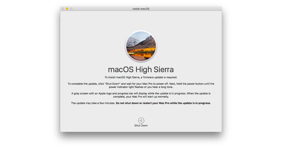 Apple high sierra download link